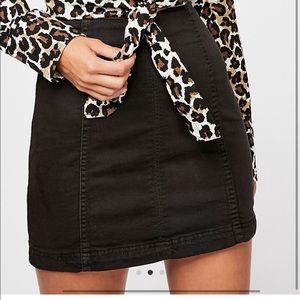 Free People ”Modern Femme Denim Mini”